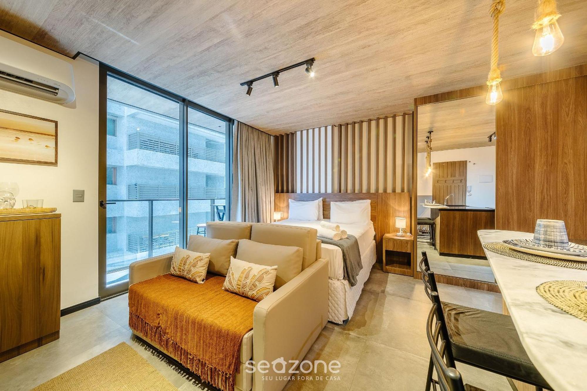 Nwts - Estudios Com Vista Lateral Mar Em Apartment
